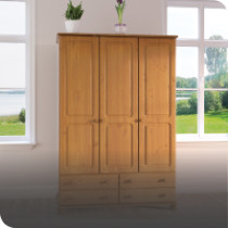 3 Door Wardrobes