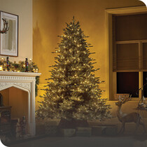 6ft Pre Lit Christmas Trees